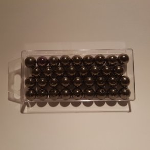 Perler 14 mm metallic antracit 