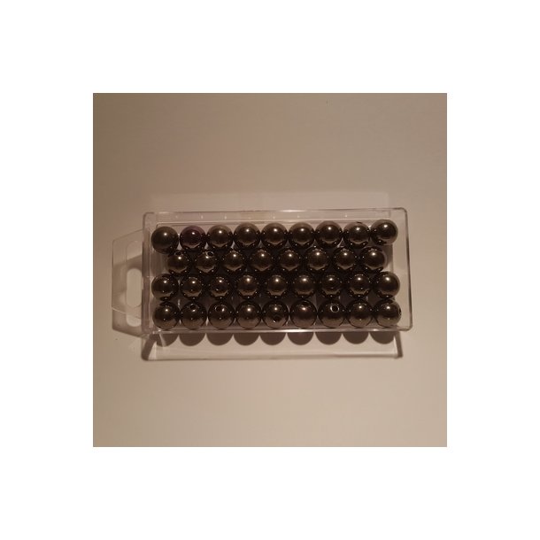 Perler 14 mm metallic antracit 