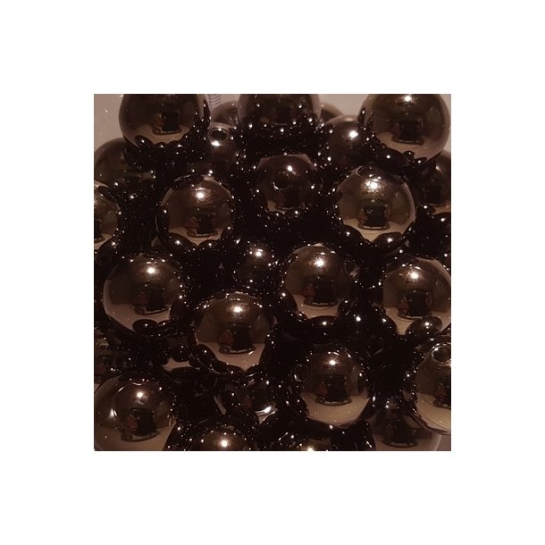 Perler 20 mm metallic antracit pr stk.  