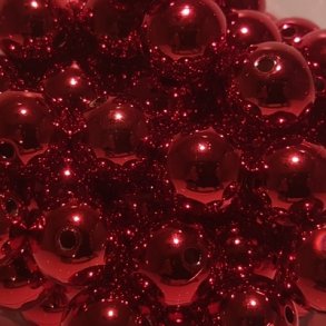 Perler 20 mm metallic R�d pr stk.