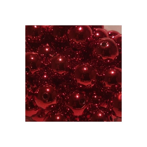 Perler 20 mm metallic R�d pr stk.
