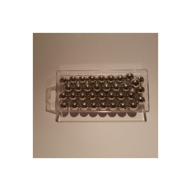 Perler 14 mm metallic S�lv 