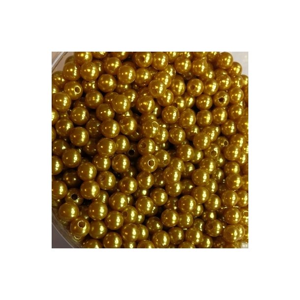 Perler 8 mm Guld