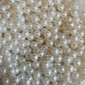 Perler 6 mm Hvid 95 stk