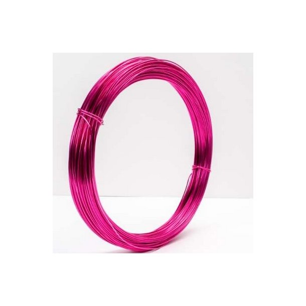 Aluminiums-tr�d 1 mm Pink 60 meter.