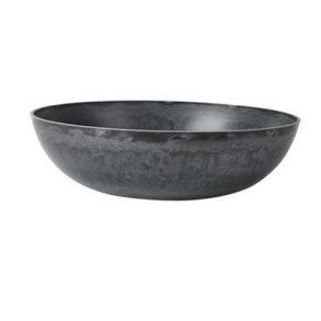 Polyrust plantesk�l Antik/gr� look 20 cm