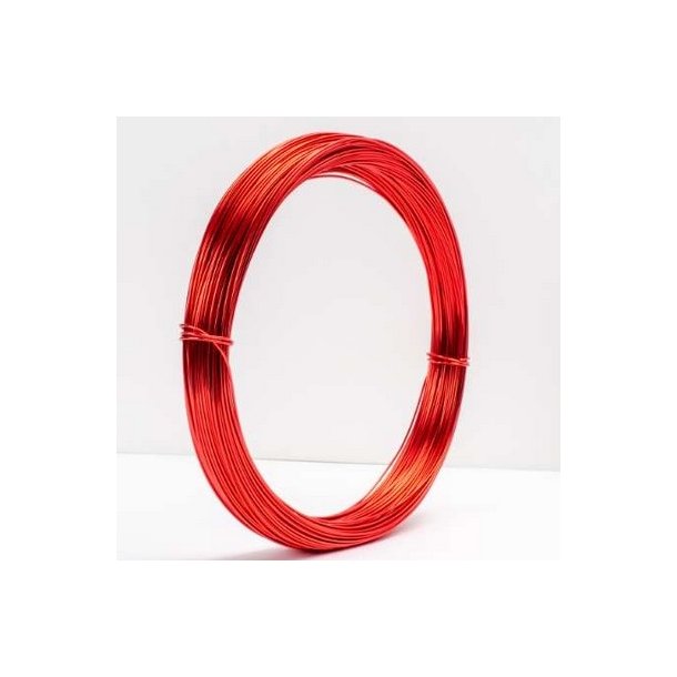 Aluminiums-tr�d 1 mm R�d 60 meter.