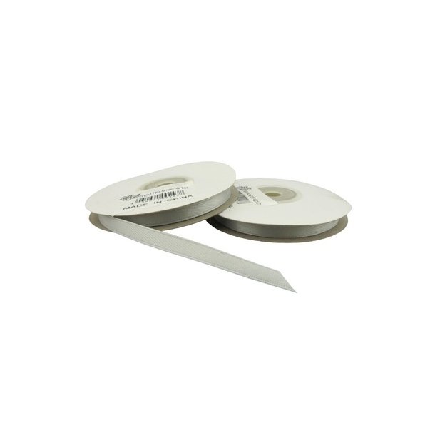 Satinb�nd 6 mm gr� pr rulle