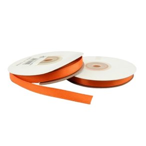 Satinb�nd 6 mm orange pr rulle