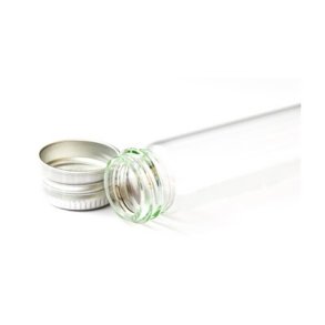 Reagensglas 16x130 rund bund og skruel�g