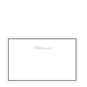 Kort Elsket og savnet inklusiv kuvert 7x11 cm. 