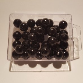 Perler 14 mm Sort