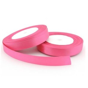 Satinb�nd 15mm pink