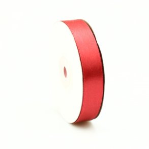 Satinb�nd 15mm r�d pr rulle