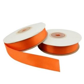 Satinb�nd 15mm orange