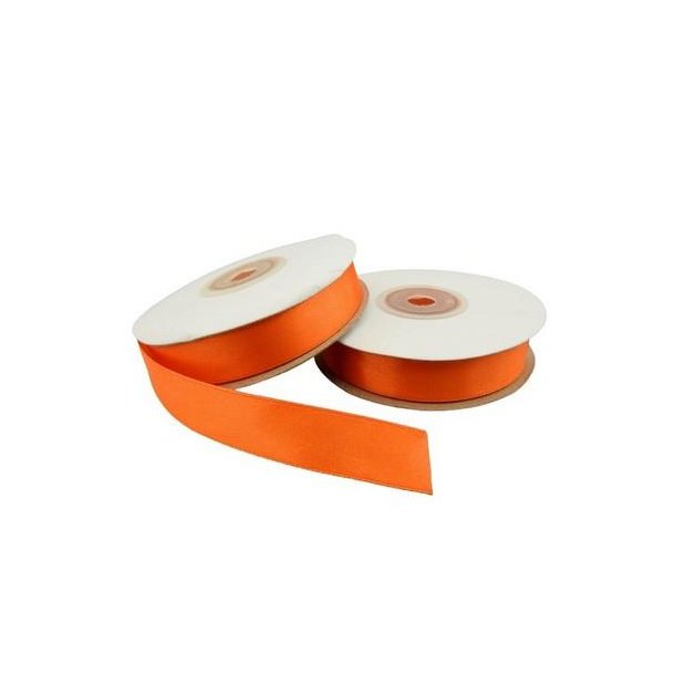 Satinb�nd 15mm orange
