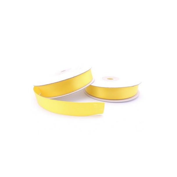 Satinb�nd 15mm gul