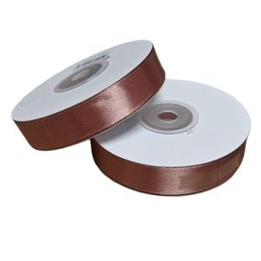 Satinb�nd 15mm gammel rosa