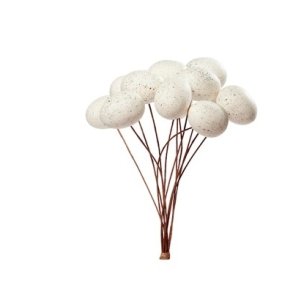 Stick �g hvid stor.