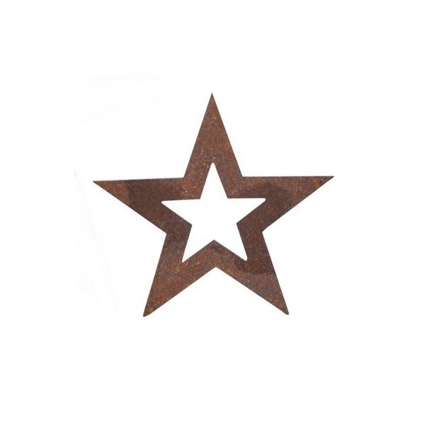 Stjerne Vega 10x10 rust