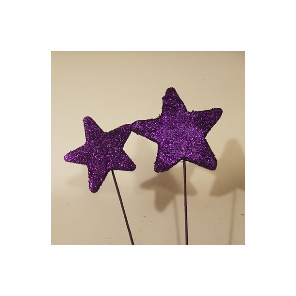 Stjerne p� stilk Lilla pr s�t.