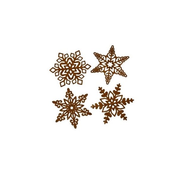 Isblomster rust 7,5 cm