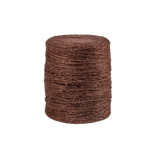 Jutegarn 4 tr�d brun 10 meter