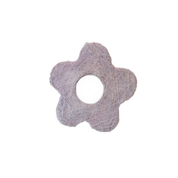 Buketholder blomst lys lilla 15 cm